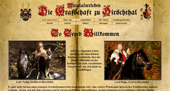 Desktop Screenshot of mittelalterleben.ch
